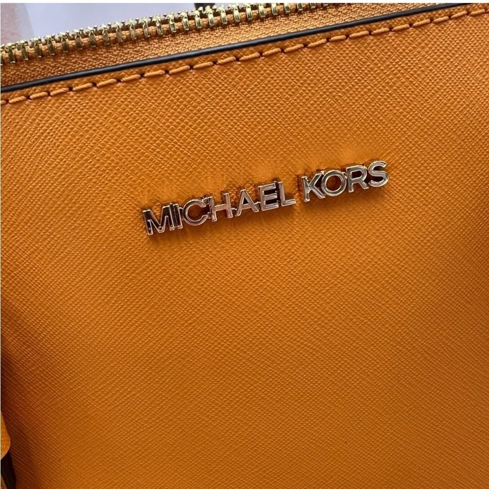 Michael Kors Large Charlotte Tote Bag Cider Color